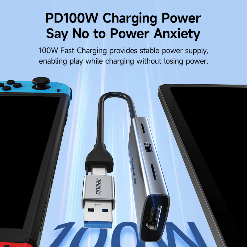 JEMDO Video Capture Card|With Charging Function