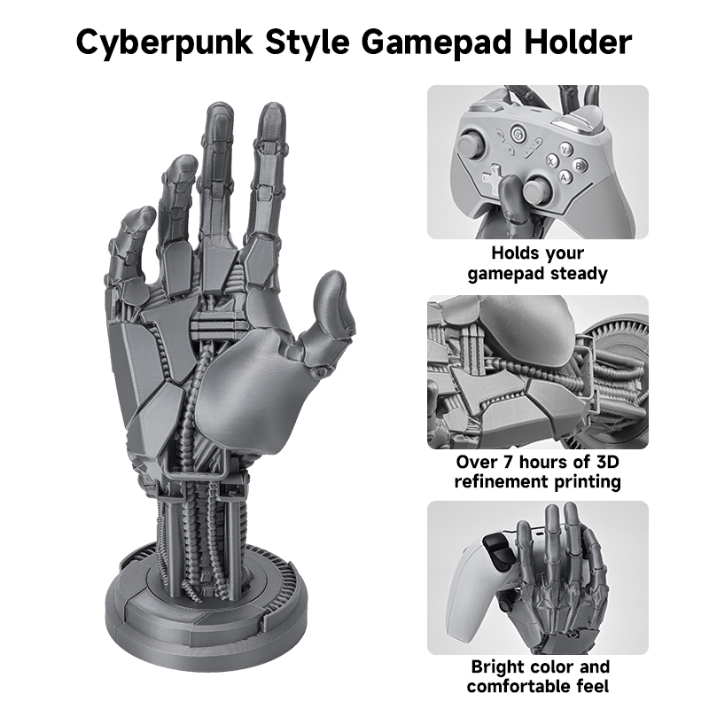 JEMDO Cyberpunk Robotic Hand Gamepad Holder