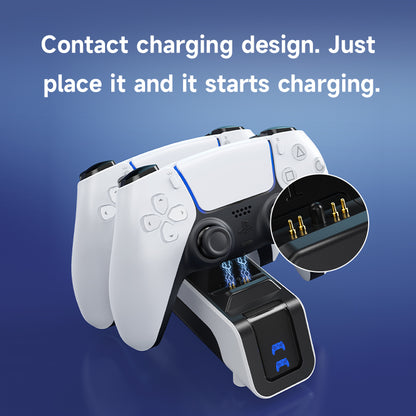 JEMDO PS5 Controller Dual Charging Dock