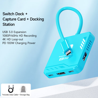 JEMDO 5-in-1 Switch Docking Station