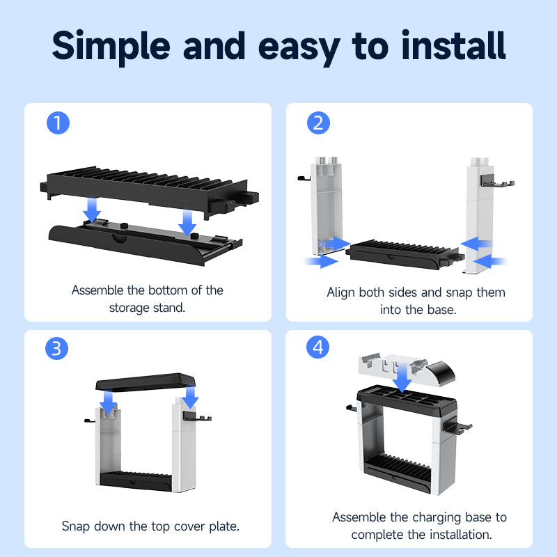 JEMDO Switch Multi-functional Storage Rack