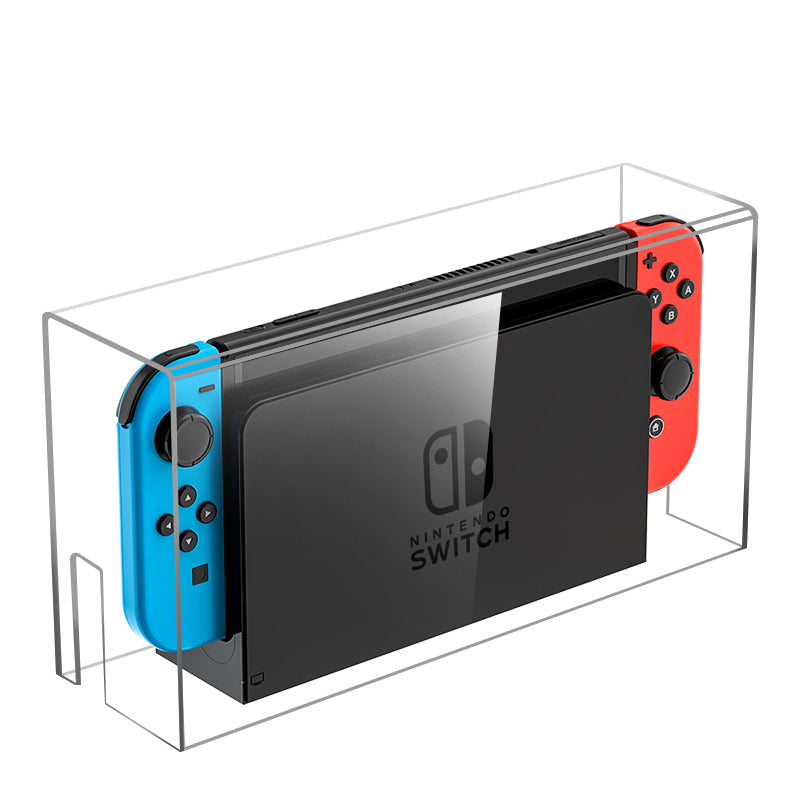 JEMDO Switch - Funda protectora transparente para base de conexión