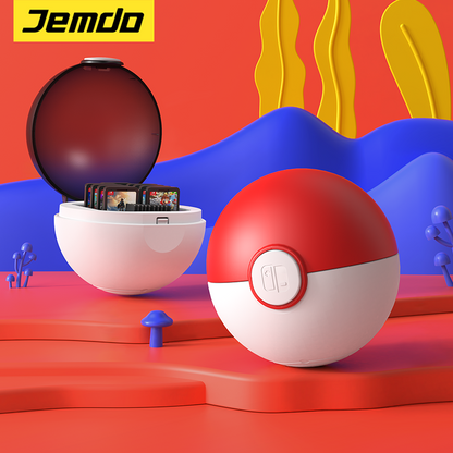 JEMDO Pokéball Tumbler Gamecard Case