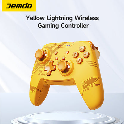 JEMDO Yellow Lightning Wireless Gaming Controller