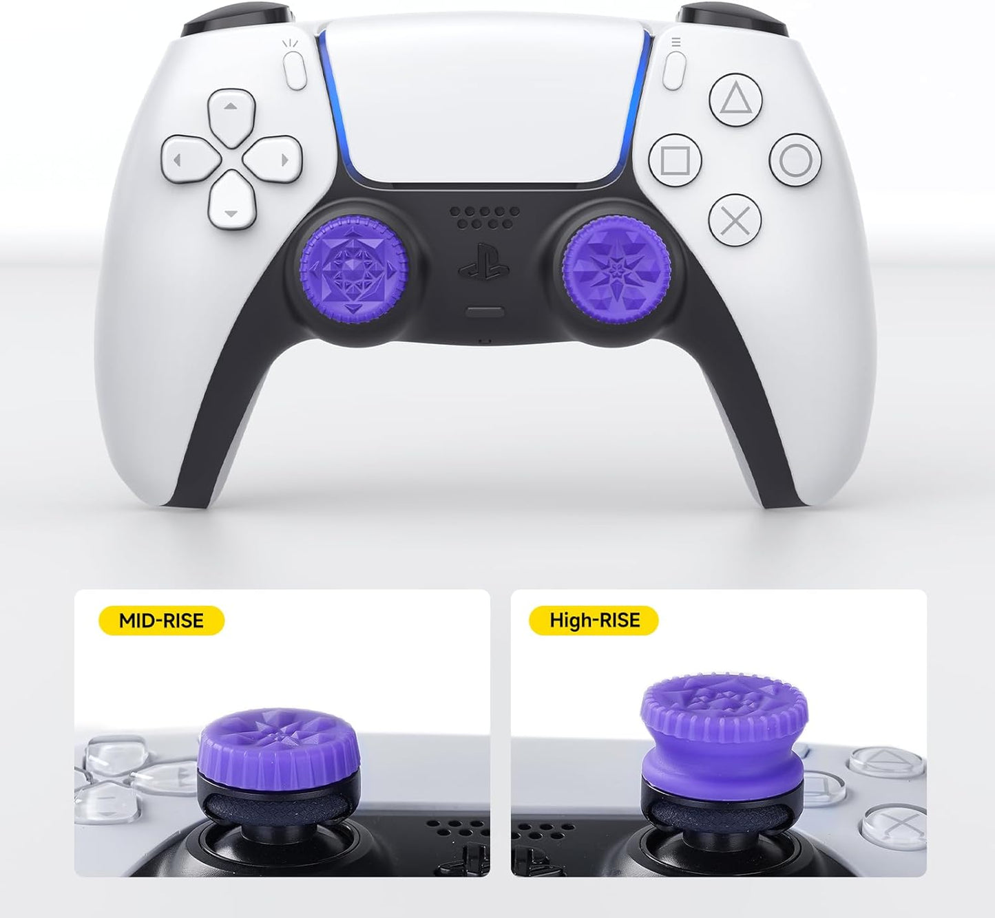 JEMDO PS5 Thumb Grip Joystick Set