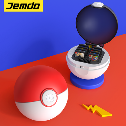 JEMDO Pokéball Tumbler Gamecard Case