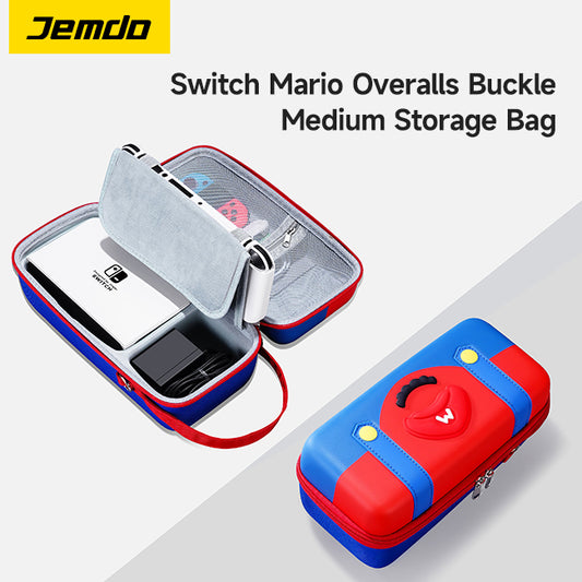 JEMDO Switch Mario Hat Medium StorageBag