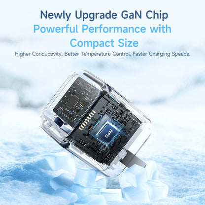 JEMDO 33W GaN Charging Kit for Switch, Mobile Phone, Tablet Fast Charging Game Accessories with 1m Data Cable