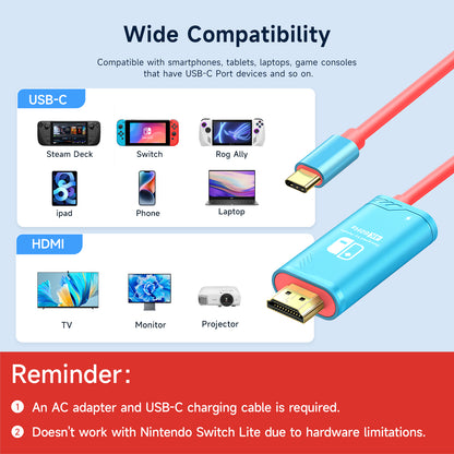 Cable de conversión de interruptor JEMDO丨Azul