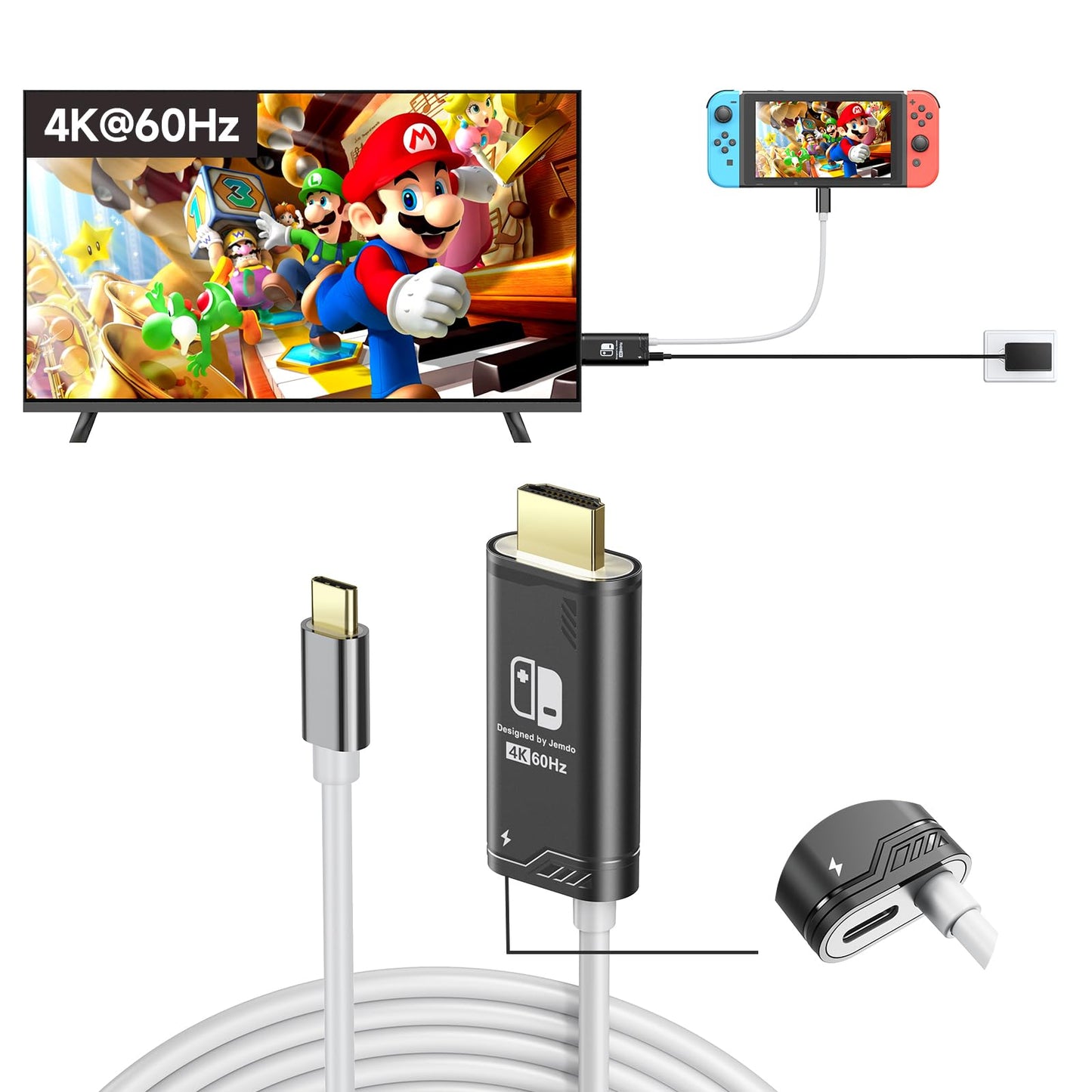 JEMDO Switch Conversion Cable