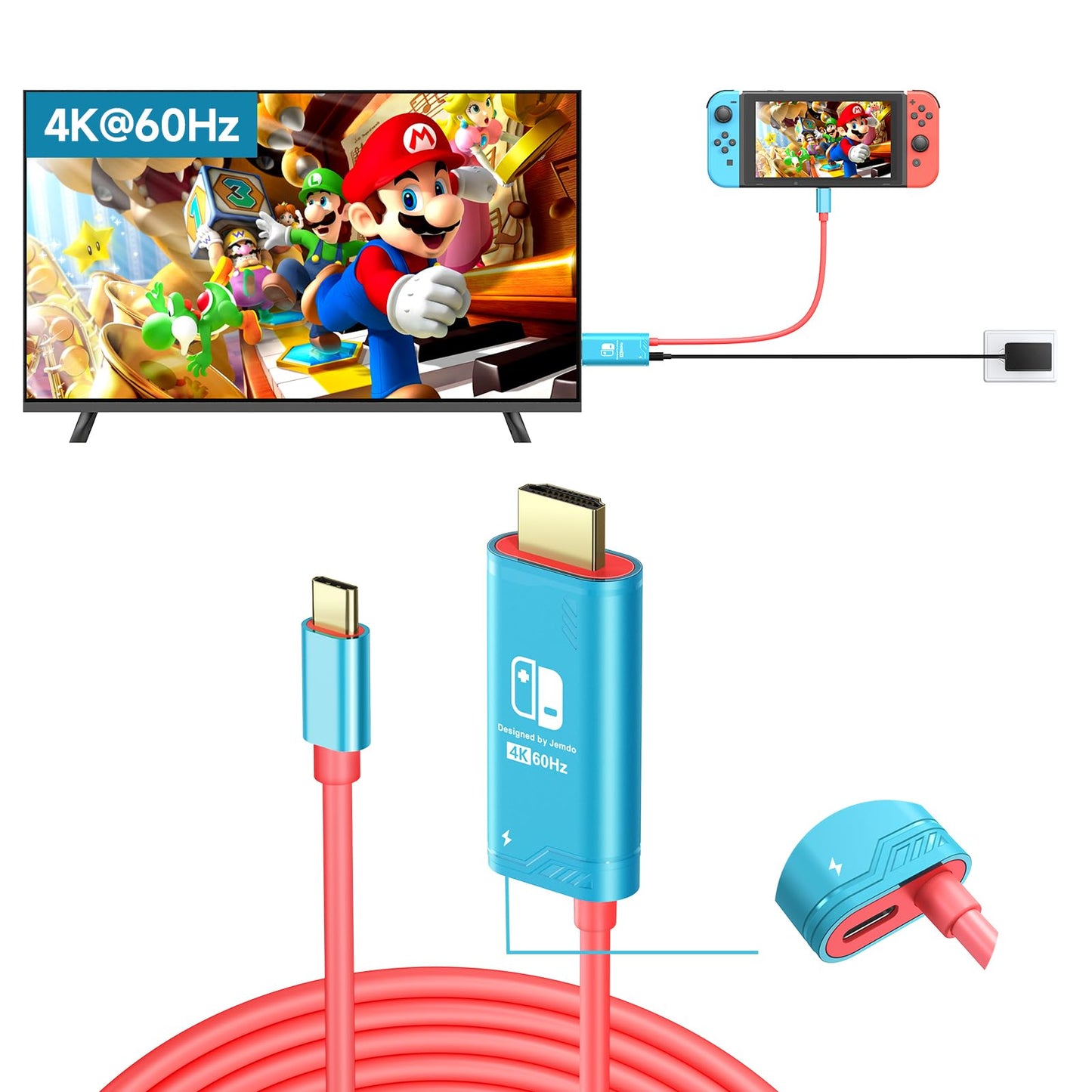 JEMDO Switch Conversion Cable