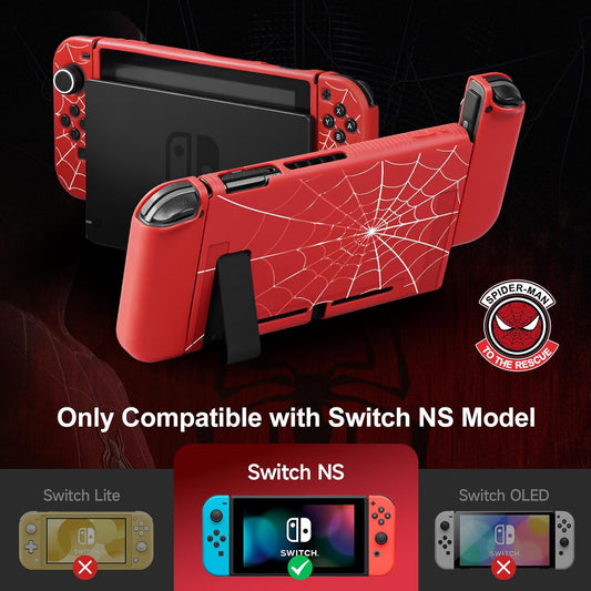 JEMDO Protective Case Compatible with Nintendo Switch 2017, TPU Case Accessory for Switch
