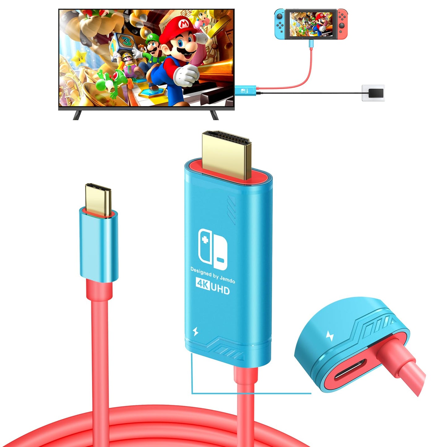 JEMDO Switch Conversion Cable