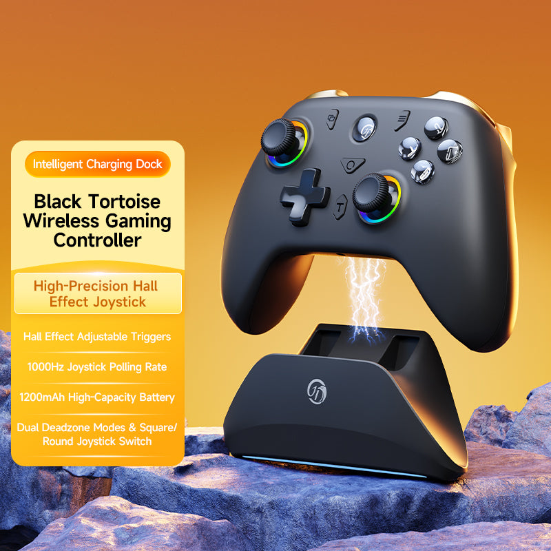 JEMDO Black Tortoise Wireless Gaming Controller