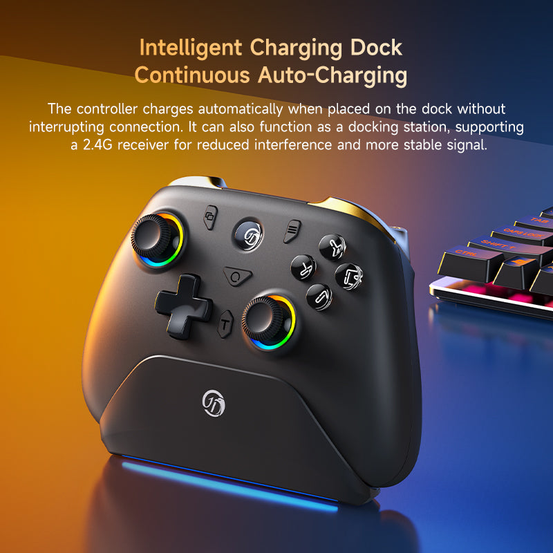 JEMDO Black Tortoise Wireless Gaming Controller